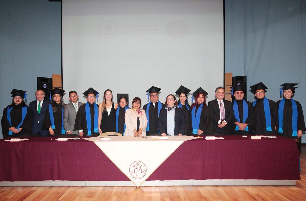 Graduó UATx a estudiantes de maestrías del CIJUREP
