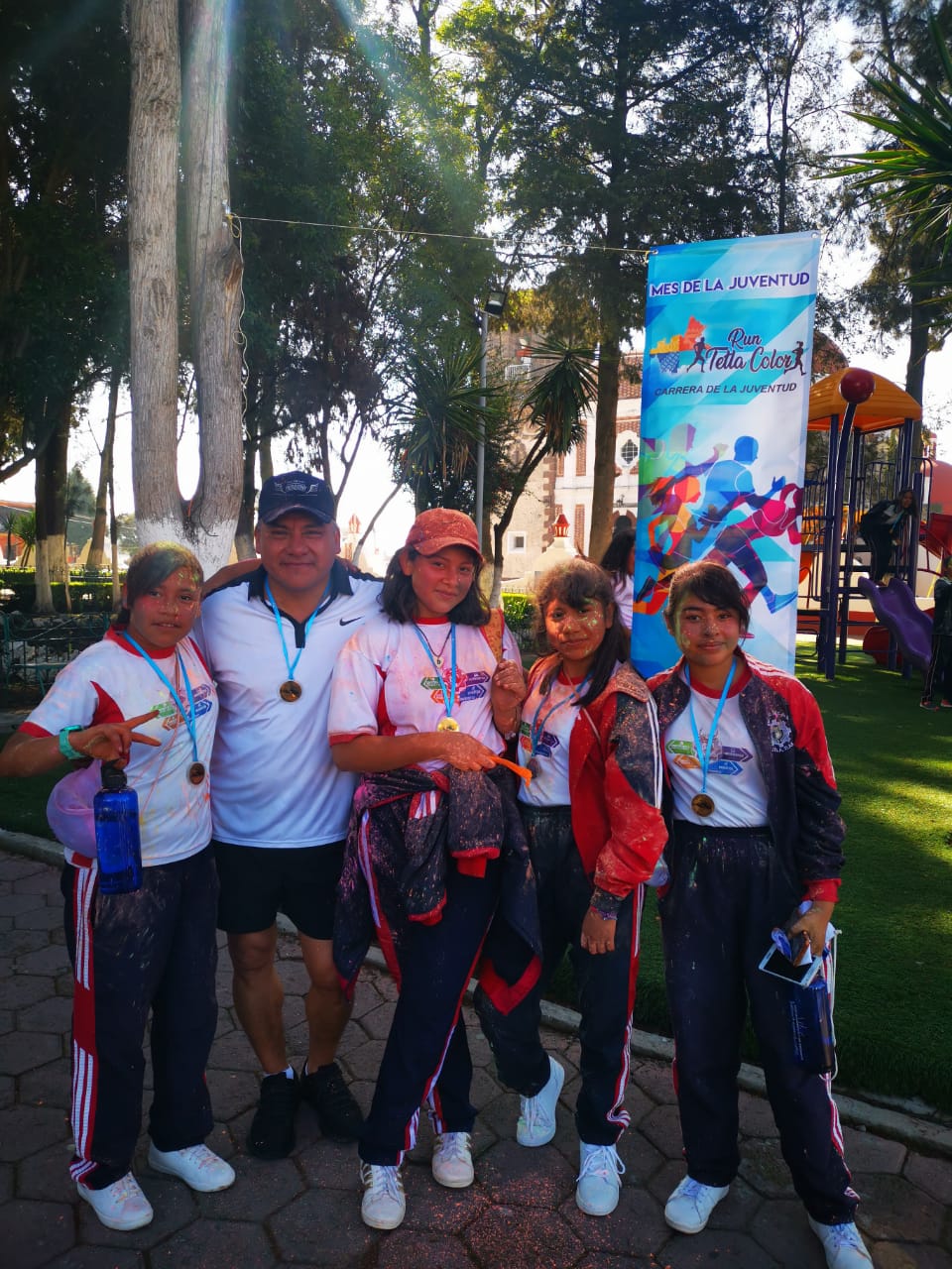 Realizan en Tetla la Carrera de la Juventud “Run Tetla Color”