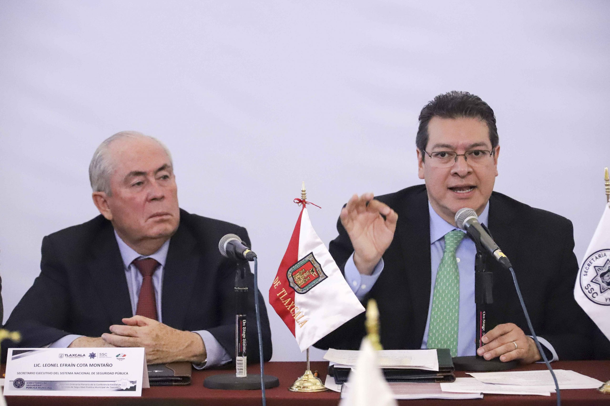 Acuerdan respaldo Federal para la seguridad en Tlaxcala