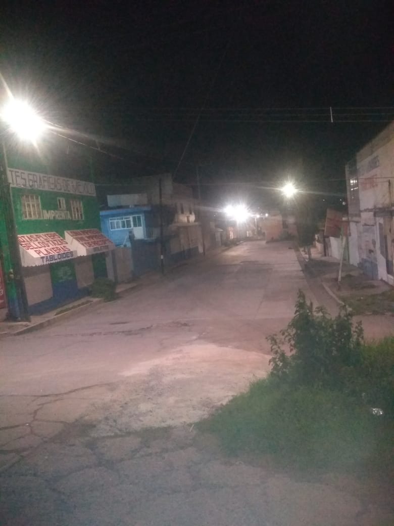 Atienden peticiones de alumbrado en Apizaco