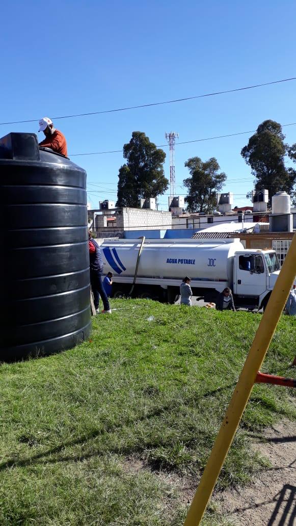 Ofreció Capama servicio de agua gratuito durante suspensión