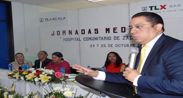 Inicia SESA jornadas médicas por aniversario del hospital de Zacatelco