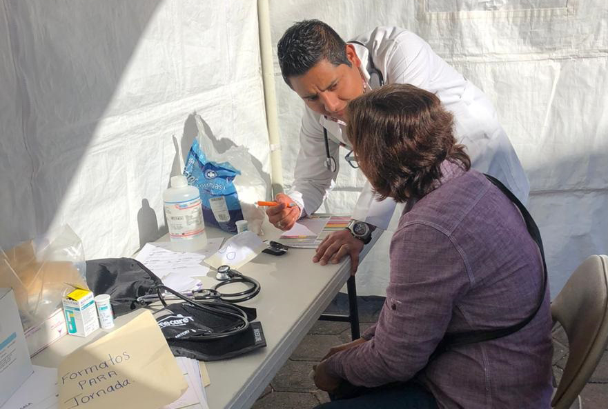 Benefició a 120 familias Jornada Médica en Loma Bonita