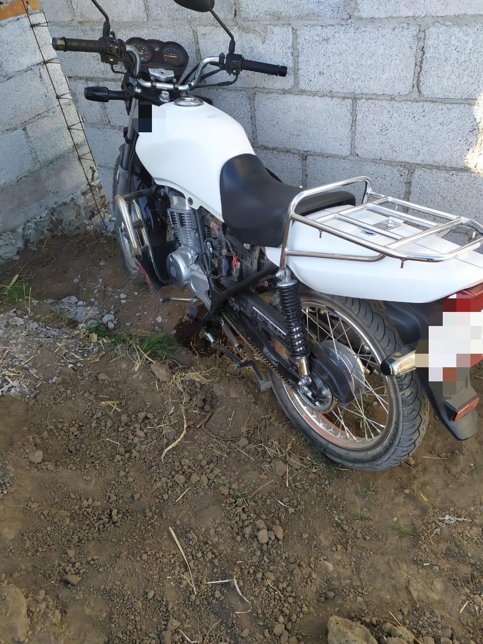 Recuperan motocicleta con pre denuncia de robo en Tetla