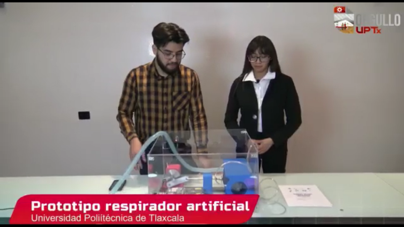 Desarrollan alumnos de la Uptx respiradores artificiales