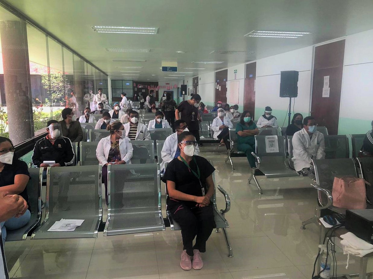Capacita SESA a personal médico del Hospital  Regional “Emilio Sánchez Piedras”