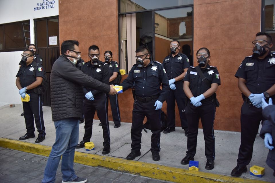Seis policías de Tlaxcala resultan positivos a Covid-19