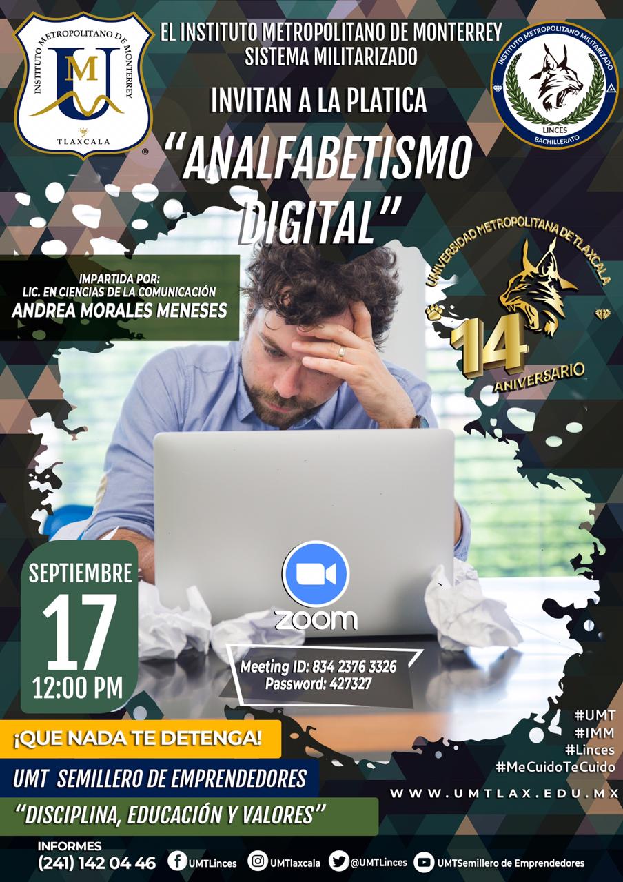 Invita IMM a la platica «Analfabetismo Digital»
