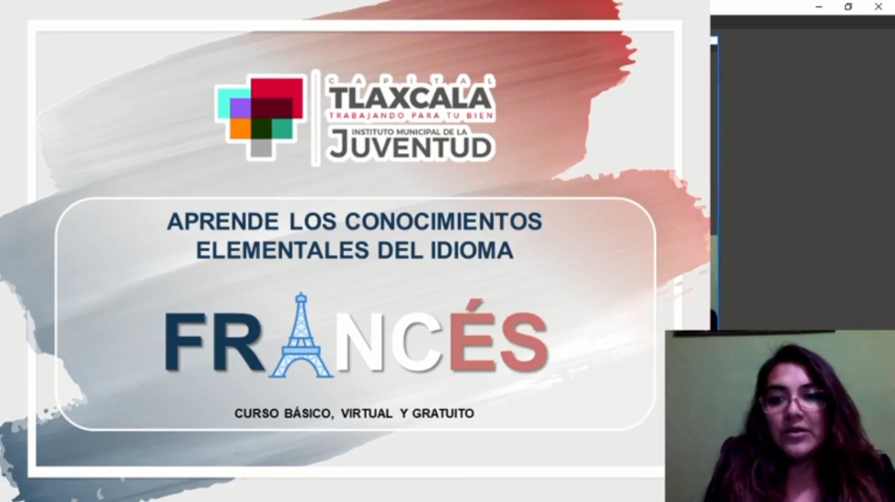 Benefició a más de mil 300 personas curso virtual de francés en la capital