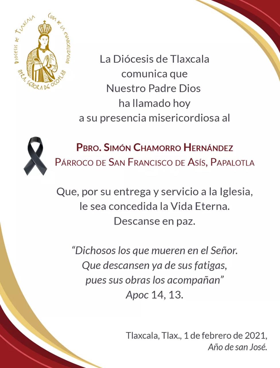 Suman cinco párrocos de Tlaxcala muertos por COVID-19
