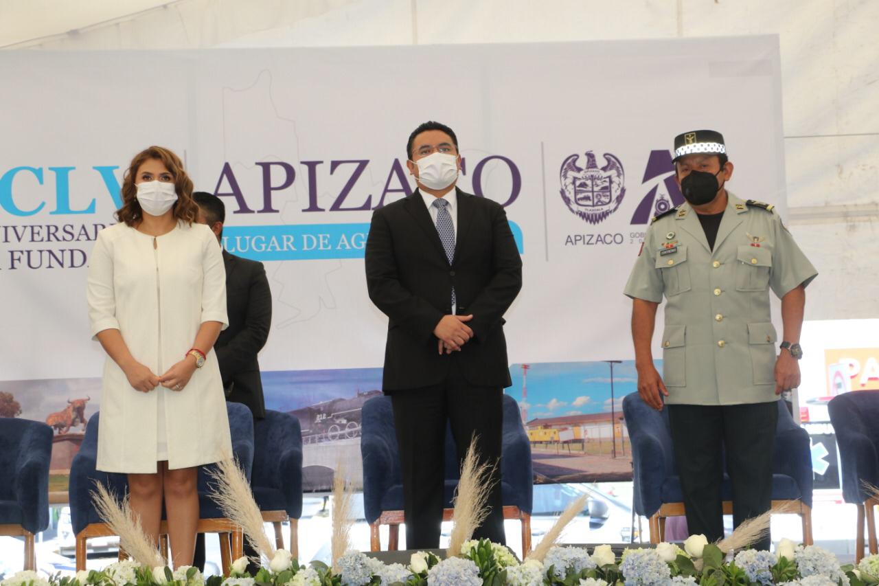 Conmemora Apizaco CLV Aniversario de su fundación 
