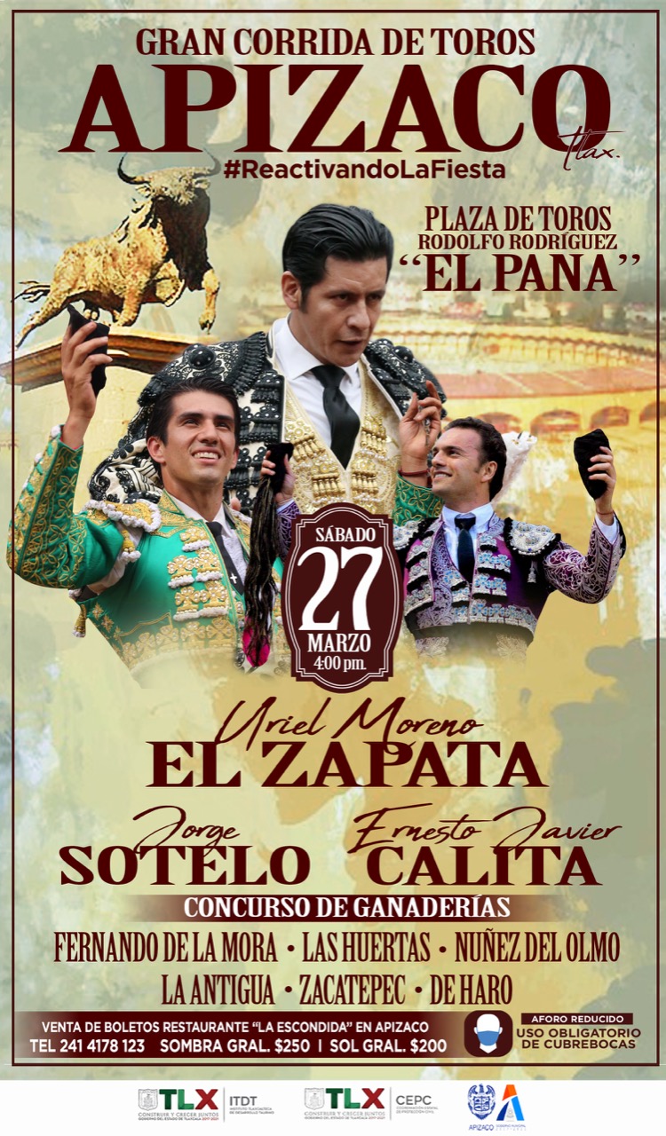 “El Zapata”, Sotelo y “El Calita”, componen el cartel para el sábado 27 de marzo