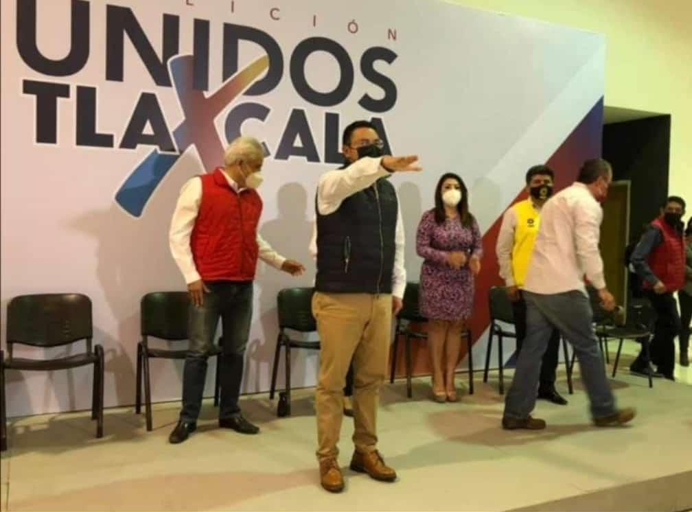 Rinden protesta candidatos a diputados federales de coalición “Va por México”