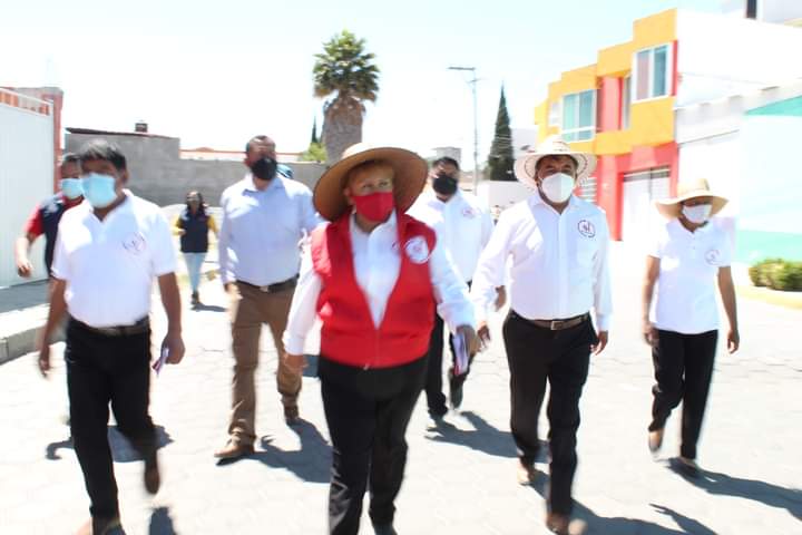 EPZ arranca campaña con recorrido y toque de puertas en Huamantla
