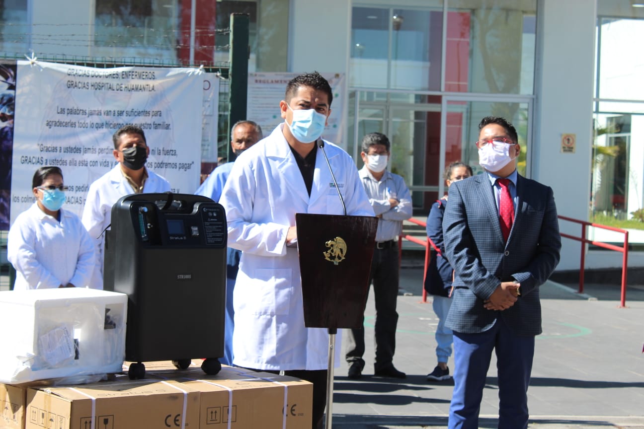 Ayuntamiento de Huamantla otorga apoyo al Hospital General