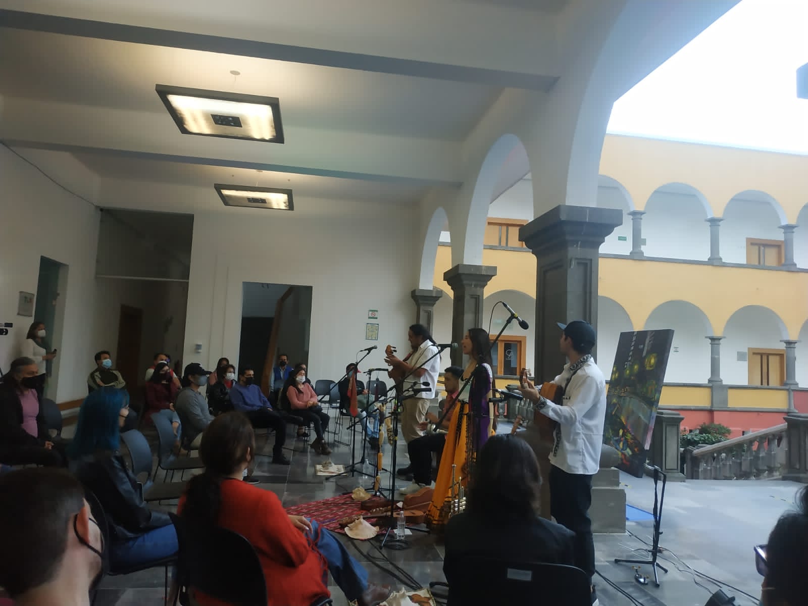 Rap y ritmos tradicionales inundaron el Palacio de Cultura en Tlaxcala 