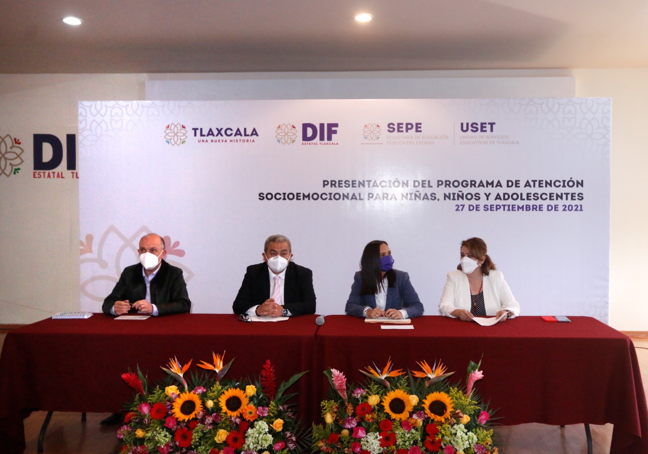  Tlaxcala, adopta el Programa de Atención Socioemocional