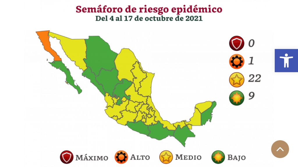 Se mantiene Tlaxcala en semáforo epidemiológico amarillo