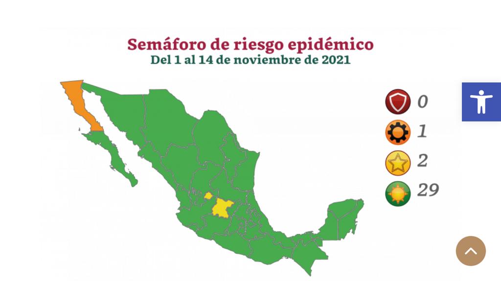Se mantiene Tlaxcala en semáforo epidemiológico verde
