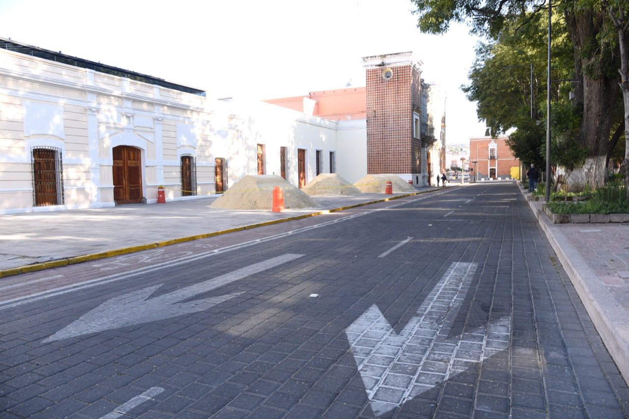 A partir de hoy, cerrada la circulación en Plaza de la Constitución