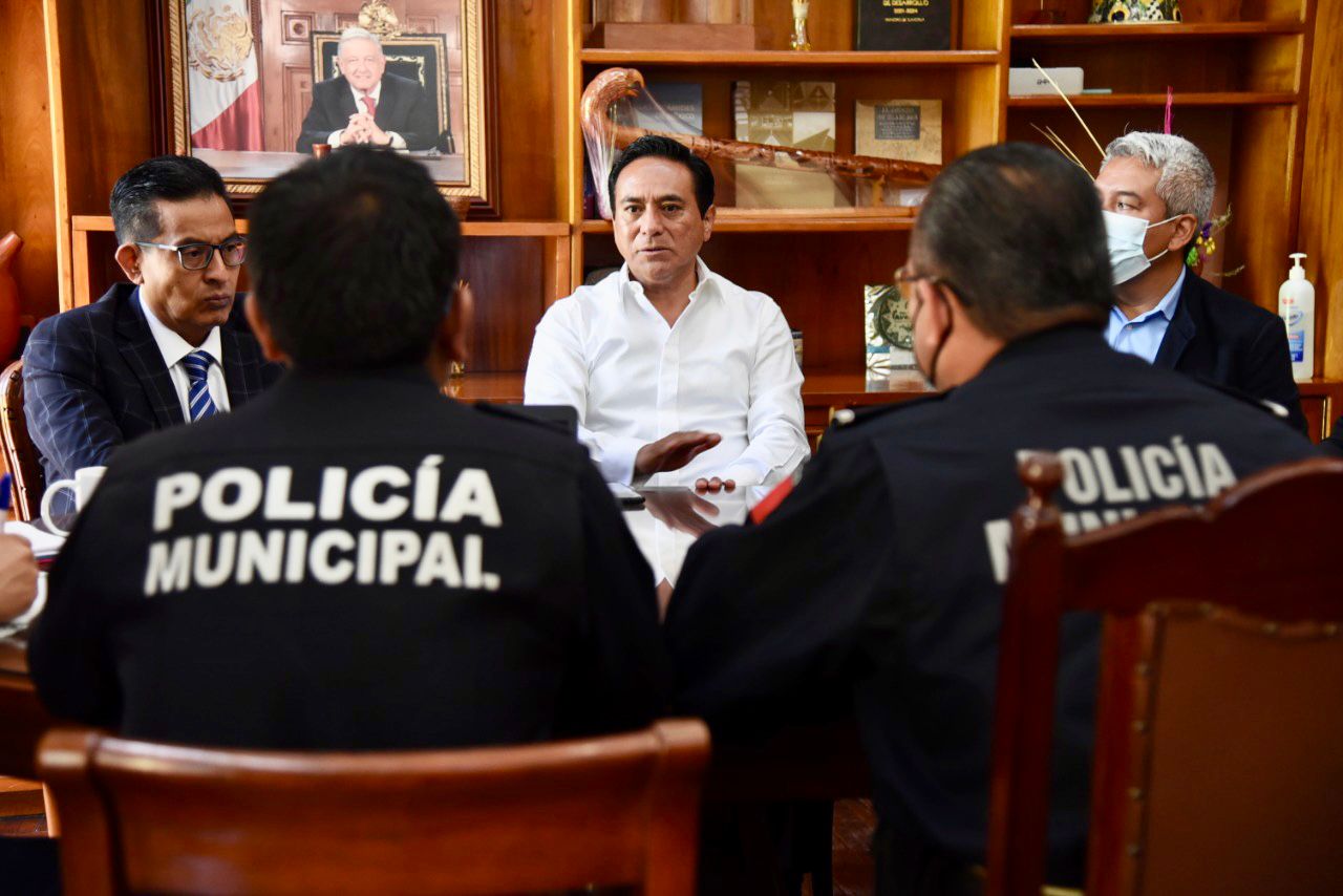 Cero tolerancia a la delincuencia en Tlaxcala Capital: Jorge Corichi