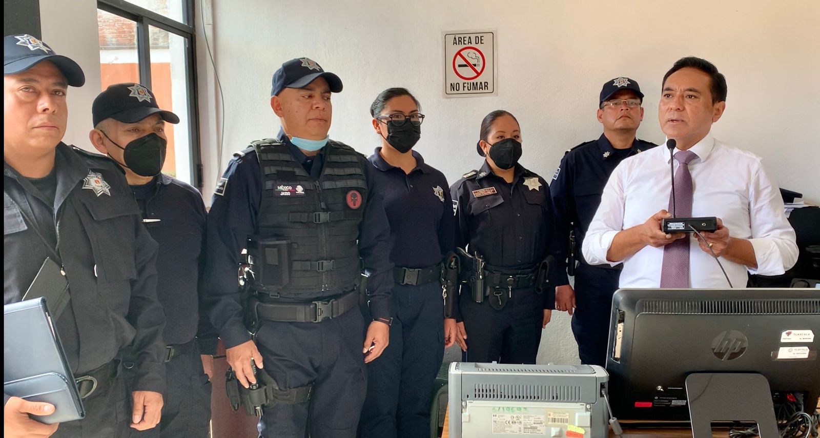 Designan en el  municipio  de Tlaxcala nuevo comandante de la Policía