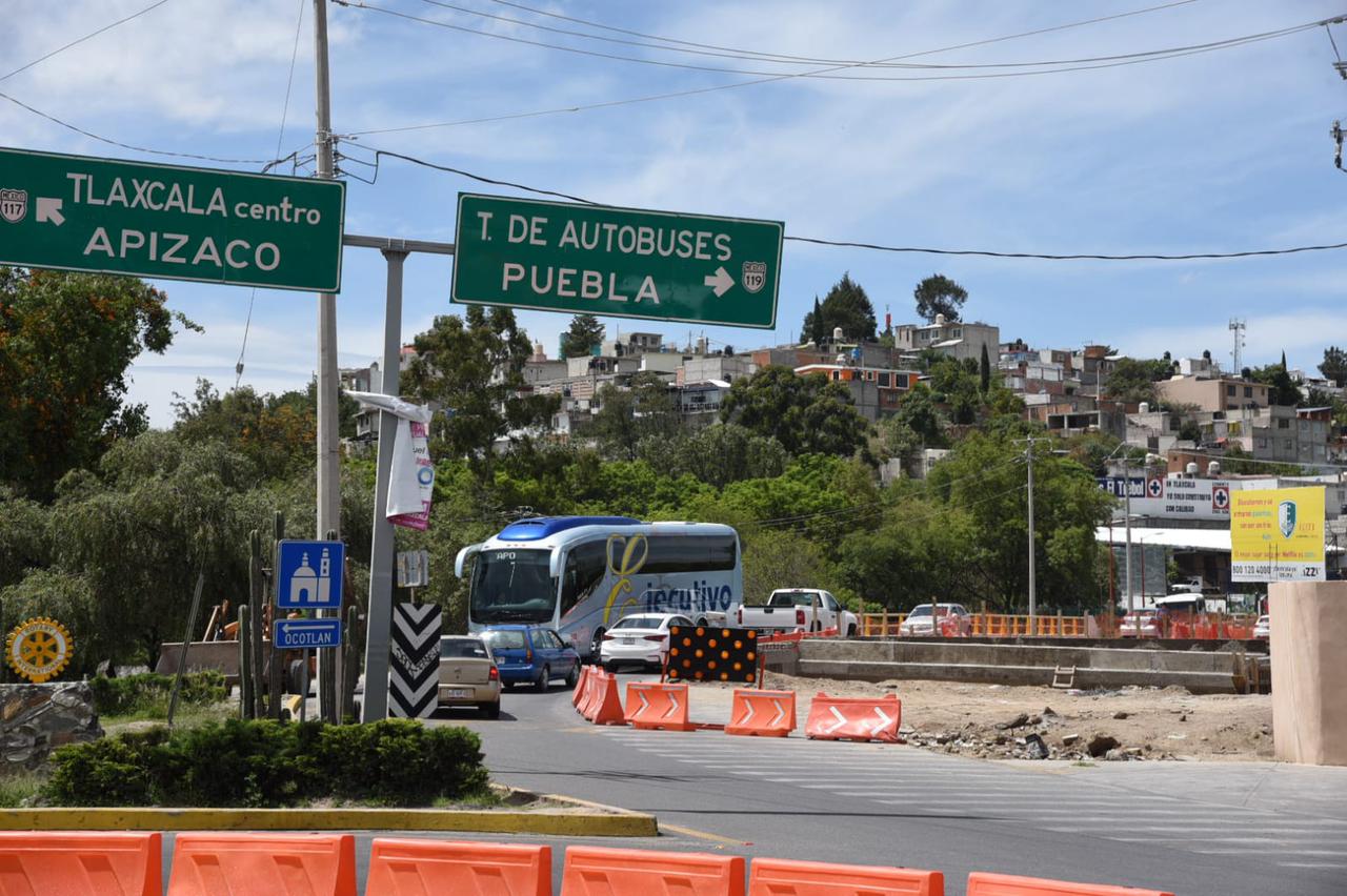 Apoya gobierno municipal de Tlaxcala en vialidad ante obras del puente “Trébol-Zahuapan”
