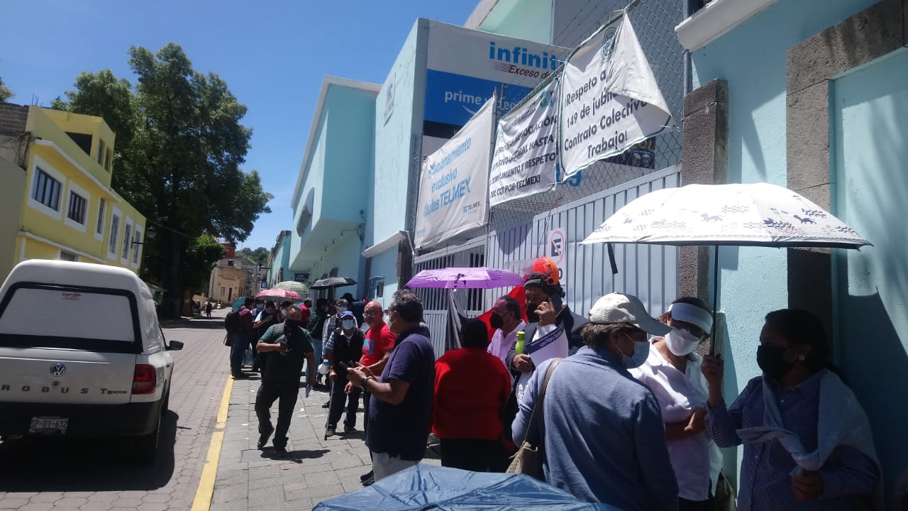 Estalla huelga de telefonistas de México en Tlaxcala