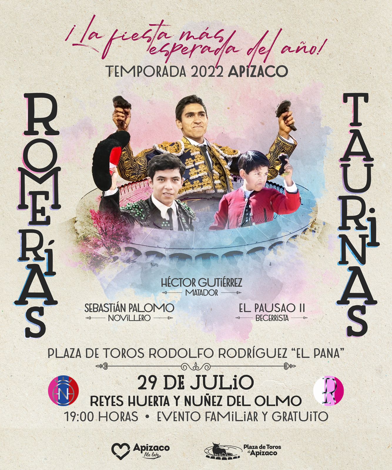 Anuncian primer cartel de Romerías Taurinas en Apizaco