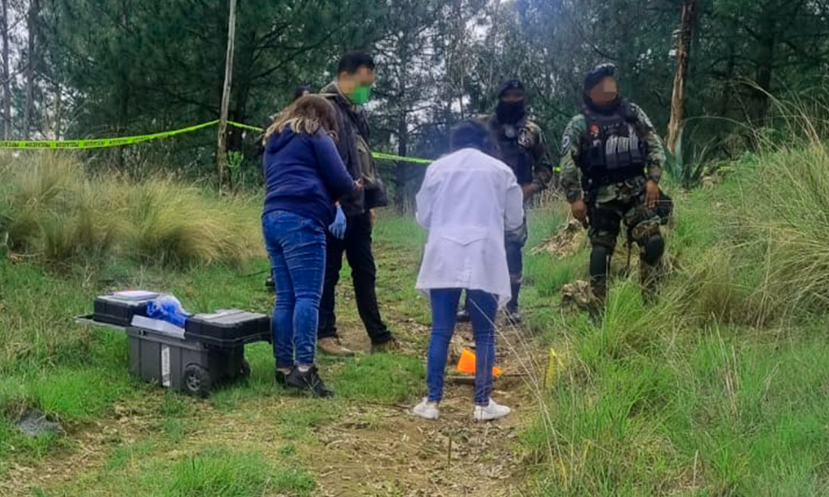 Investiga PGJE osamenta localizada en Huamantla