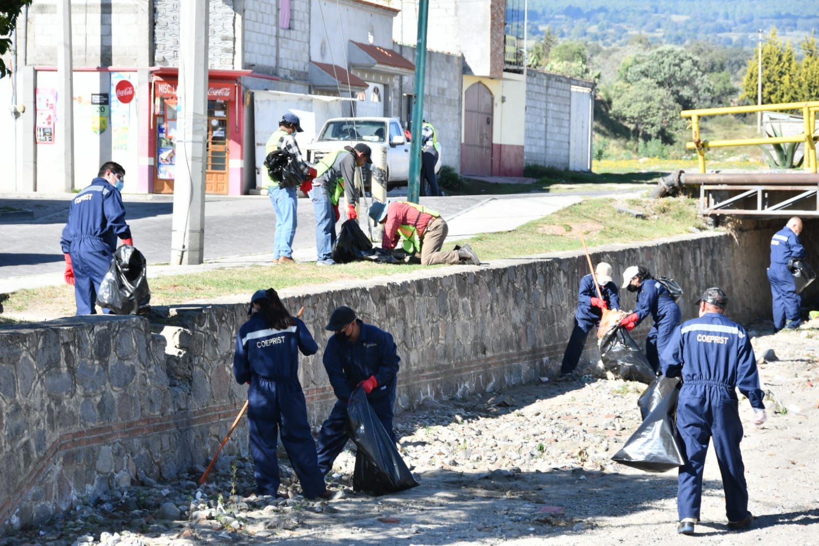 Inician jornada masiva de limpieza en Huamantla