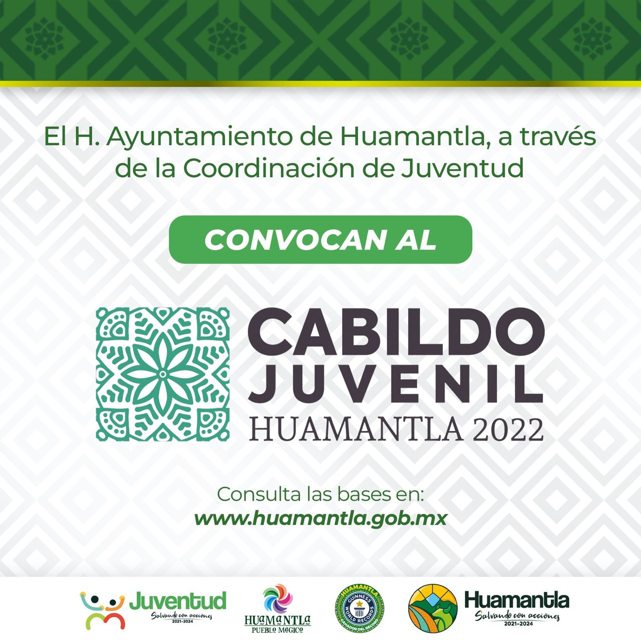 Convocan en Huamantla a participar en el Primer Cabildo Juvenil