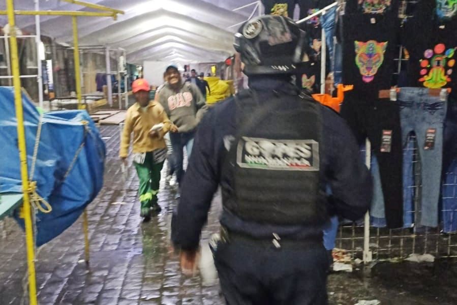 Mantiene Policía Municipal de Huamantla operativos durante festividades