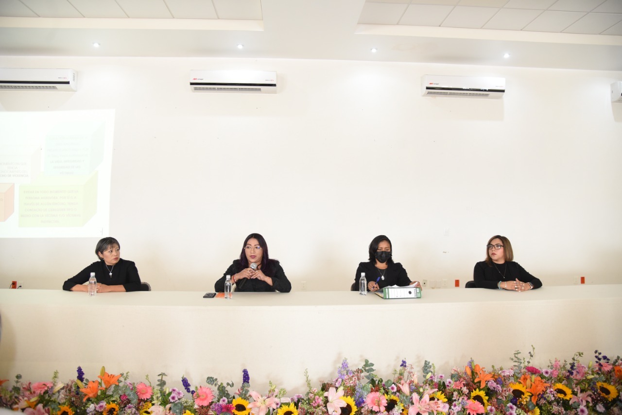 Participa juzgado municipal en presentación del formulario para atender a mujeres violentadas