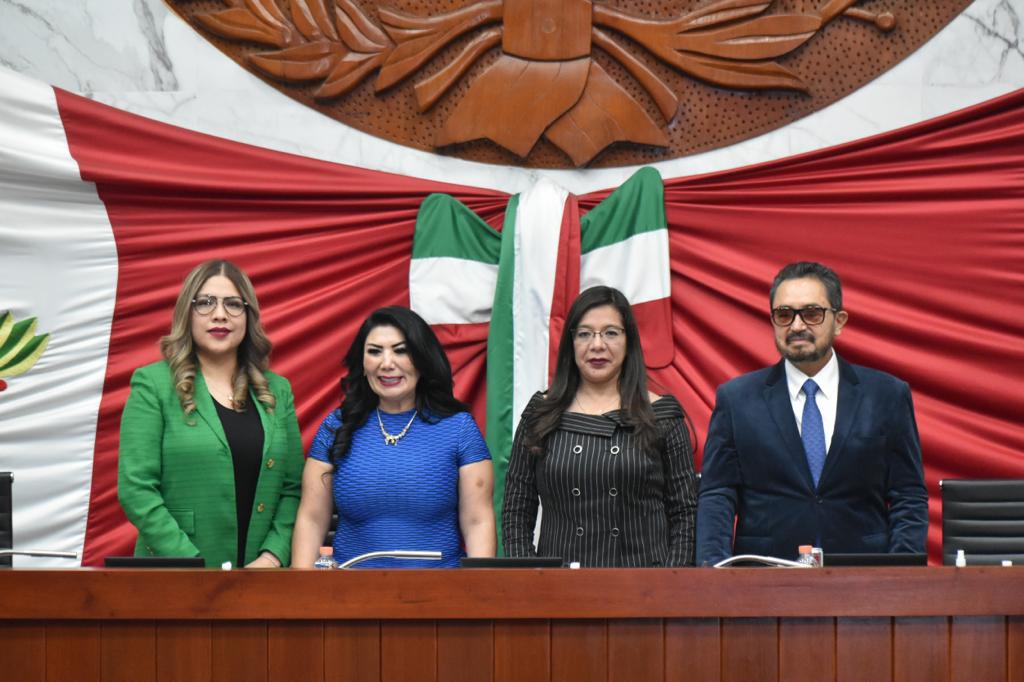Clausura Leticia Martínez primer periodo de sesiones del segundo año legislativo