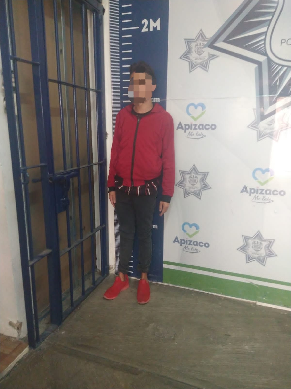 Asegura Policía Municipal de Apizaco a presunto ladrón