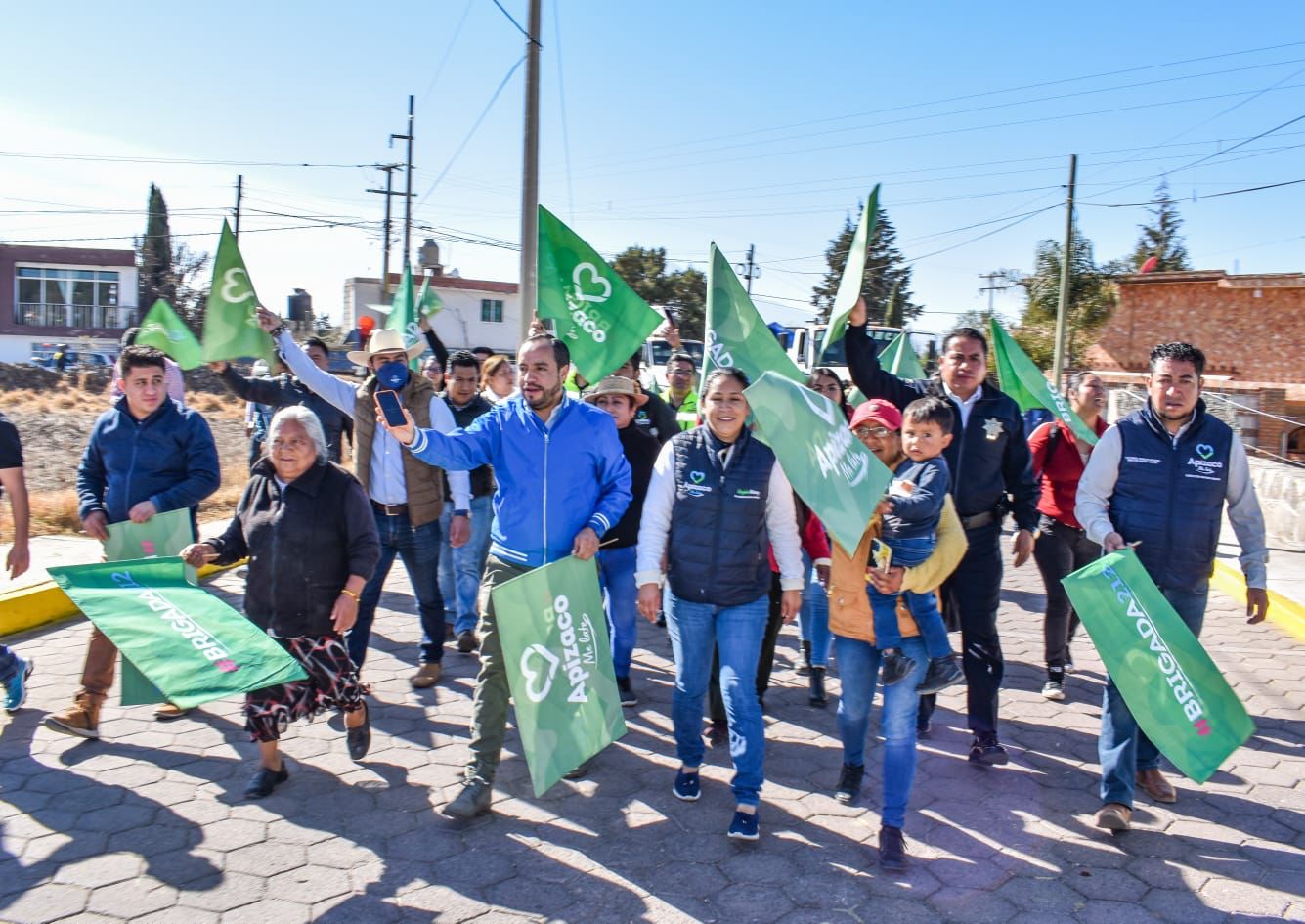 Acude brigada 212 a Guadalupe Texcalac