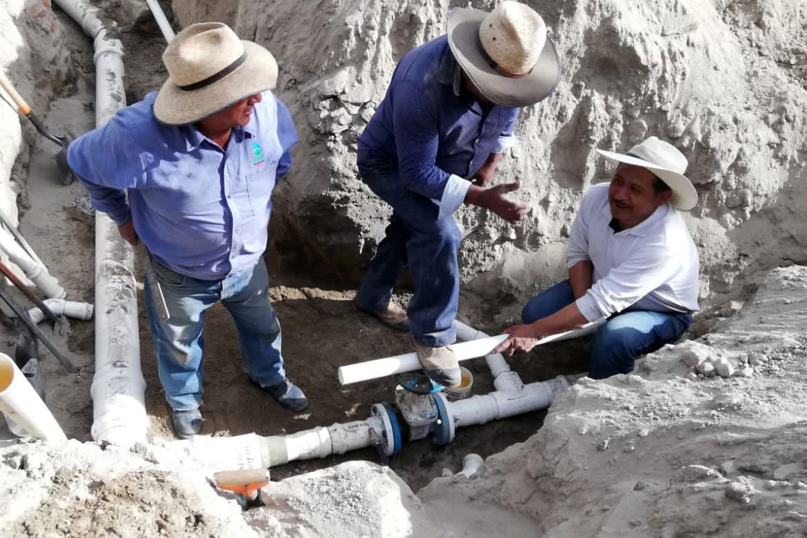 Reinstalan servicio de agua al 95% en la prolongación Hidalgo