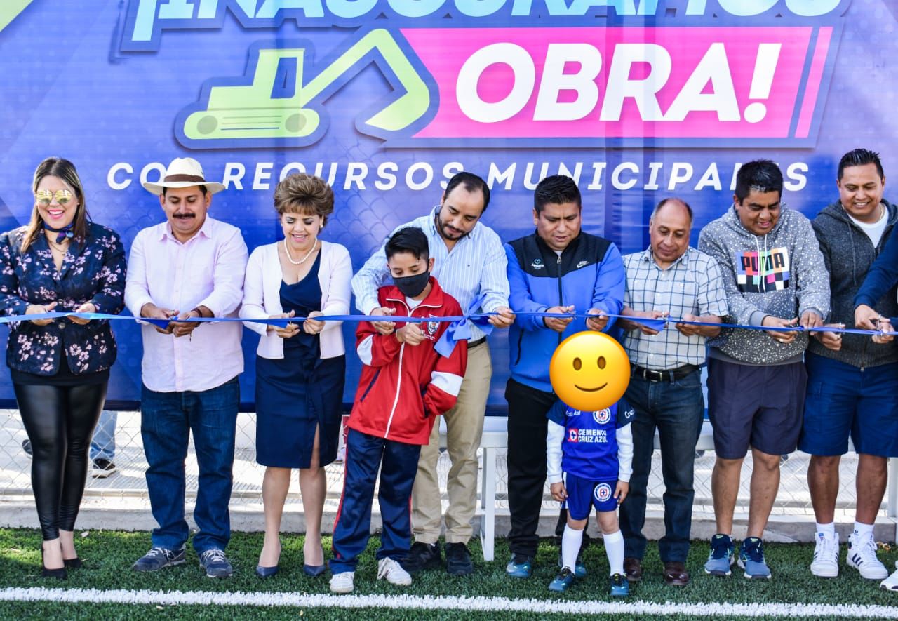 Inauguran rehabilitación del espacio multideportivo Morelos