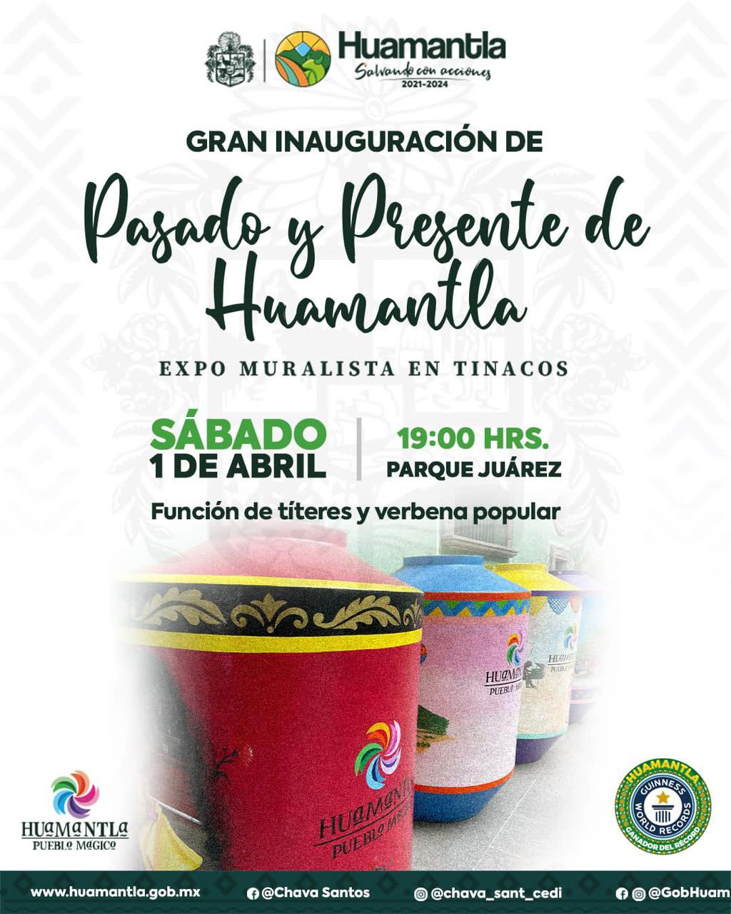 Invitan a la Expo Muralista de Tinacos “Pasado y Presente de Huamantla”