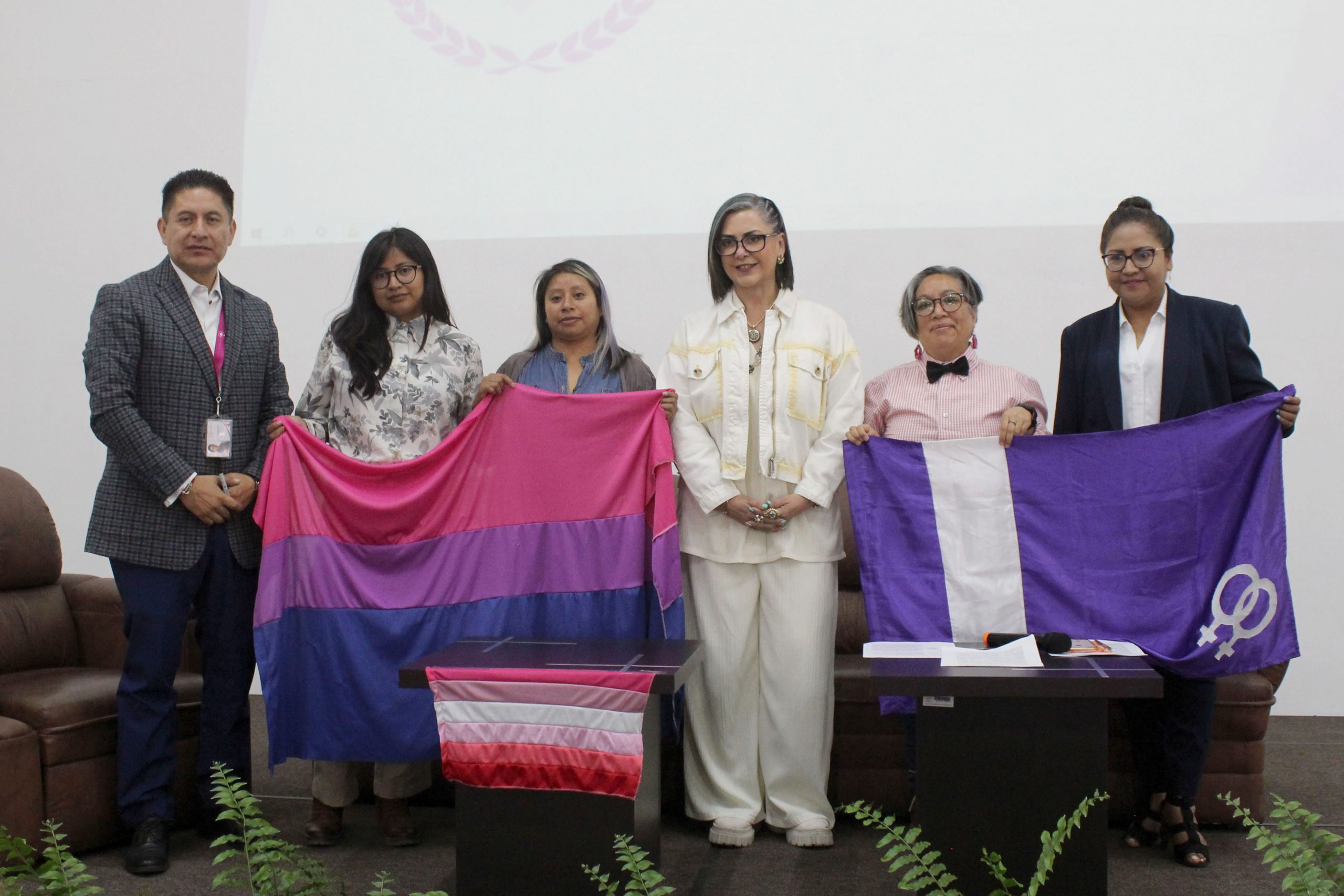 Acuerdan CEDH y La Cabilda agenda para visibilizar a las poblaciones lésbicas y bisexualas