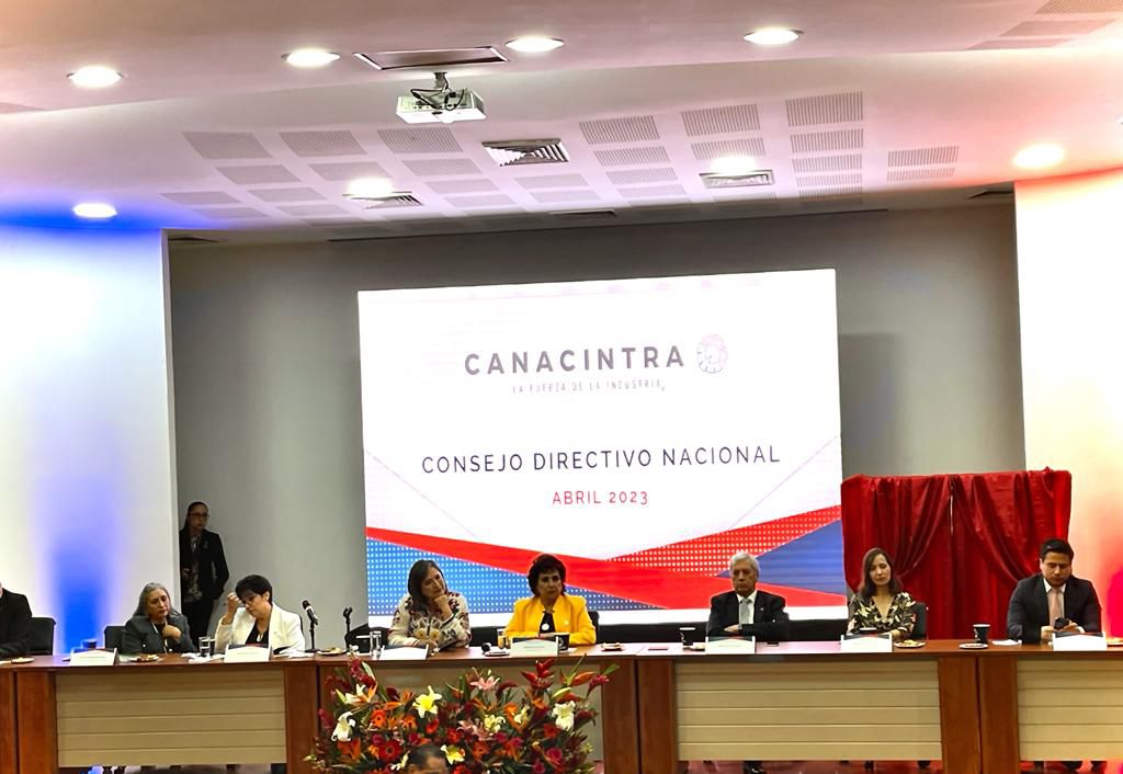 Llevan a cabo la primera sesión del Consejo Directivo Nacional de CANACINTRA