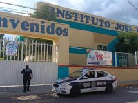Cuida Policía de Tlaxcala Capital las escuelas en vacaciones