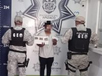 Detiene Policía de Apizaco a sujeto por narcomenudeo