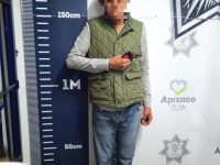 Detiene Policía de Apizaco a sujeto por portación ilegal de arma de fuego