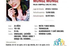 Familiares de Daniela Muñoz continúan con su búsqueda, a 3 años de su desaparición