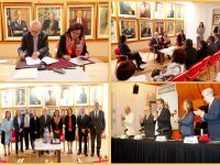 Signan acuerdo de colaboración UATx y El Colegio Nacional