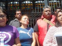 Pobladores de Amaxac defienden a directora de Bachillerato Alternativo