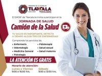 El Camión de la Salud sigue su recorrido por Tlaxcala Capital