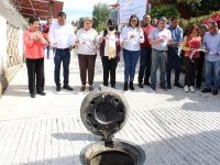 Inaugura Maribel Pérez Arenas, obras de beneficio en Atempan